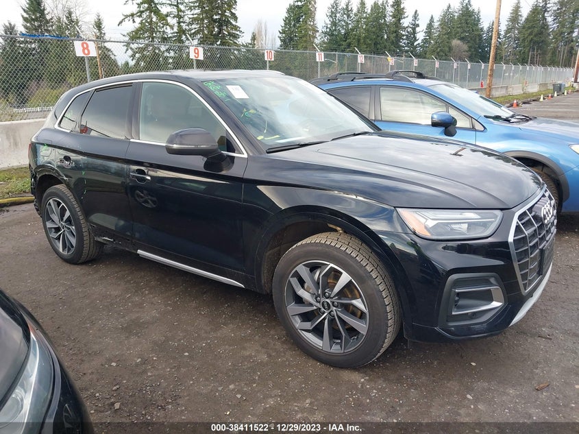 VIN WA1BAAFY9M2023256 2021 AUDI Q5 PREMIUM PLUS