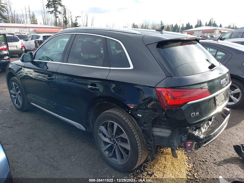 VIN WA1BAAFY9M2023256 2021 AUDI Q5 PREMIUM PLUS