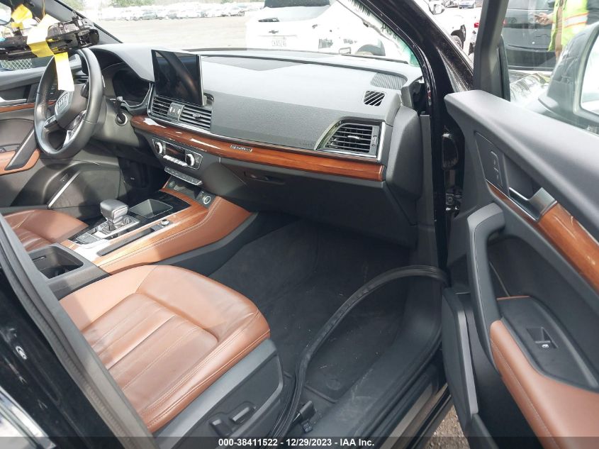 VIN WA1BAAFY9M2023256 2021 AUDI Q5 PREMIUM PLUS