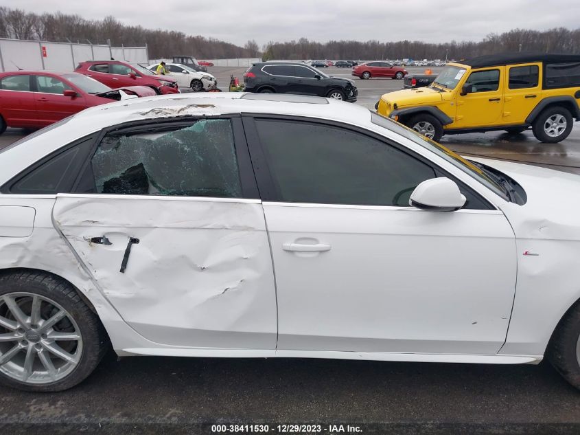 2015 AUDI A4 2.0T PREMIUM - WAUFFAFL3FN012877