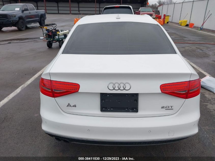 2015 AUDI A4 2.0T PREMIUM - WAUFFAFL3FN012877