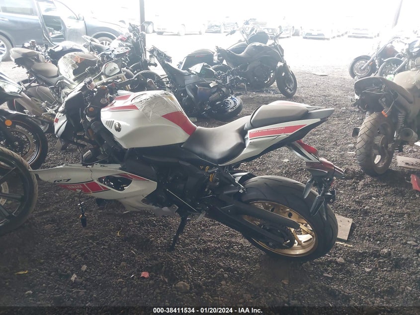 VIN JYARM38EXNA003918 2022 YAMAHA YZFR7