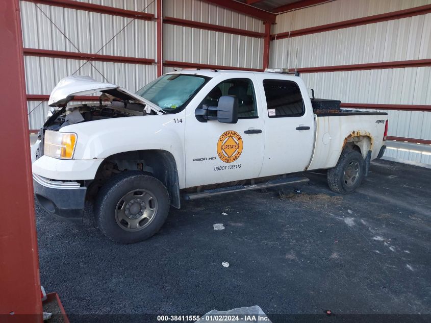 2013 GMC SIERRA 2500HD WORK TRUCK - 1GT12ZCG1DF232170