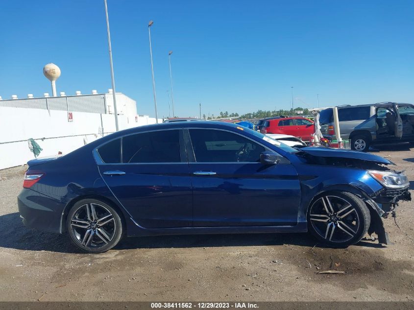 2017 HONDA ACCORD SPORT SE - 1HGCR2F17HA100411