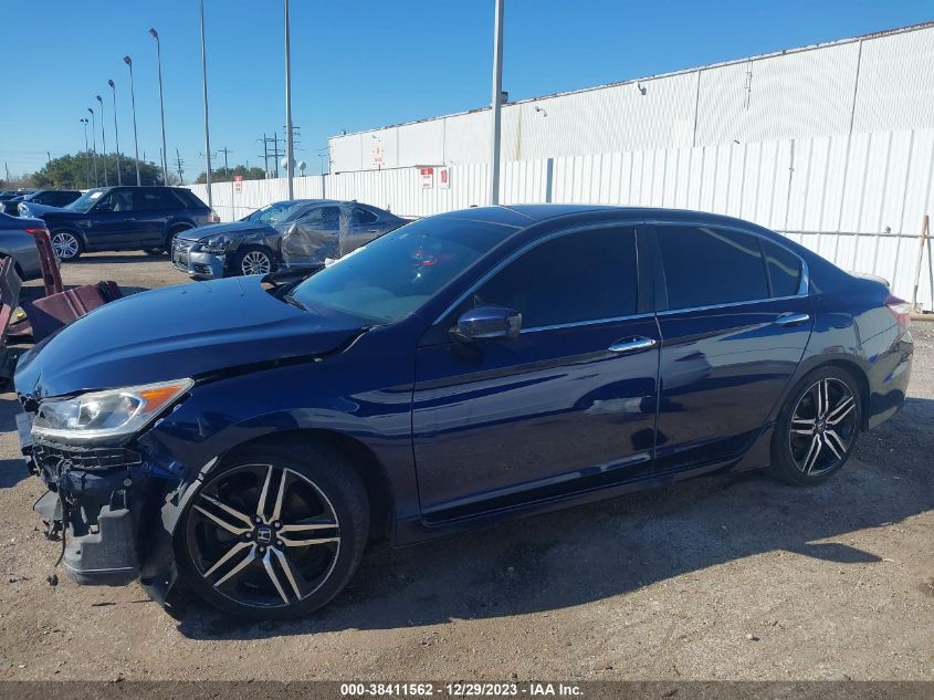 2017 HONDA ACCORD SPORT SE - 1HGCR2F17HA100411