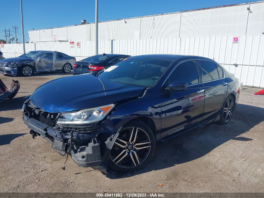 2017 HONDA ACCORD SPORT SE - 1HGCR2F17HA100411