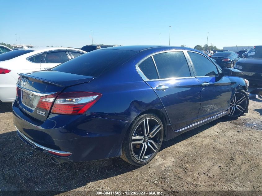 2017 HONDA ACCORD SPORT SE - 1HGCR2F17HA100411