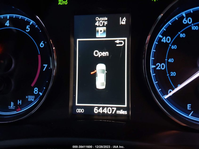 2018 TOYOTA COROLLA L/LE/XLE/SE/XSE - 5YFBURHE7JP800089