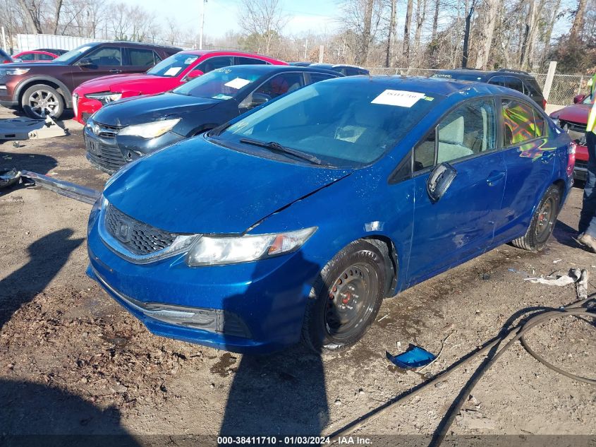 2013 HONDA CIVIC LX - 19XFB2F56DE264419