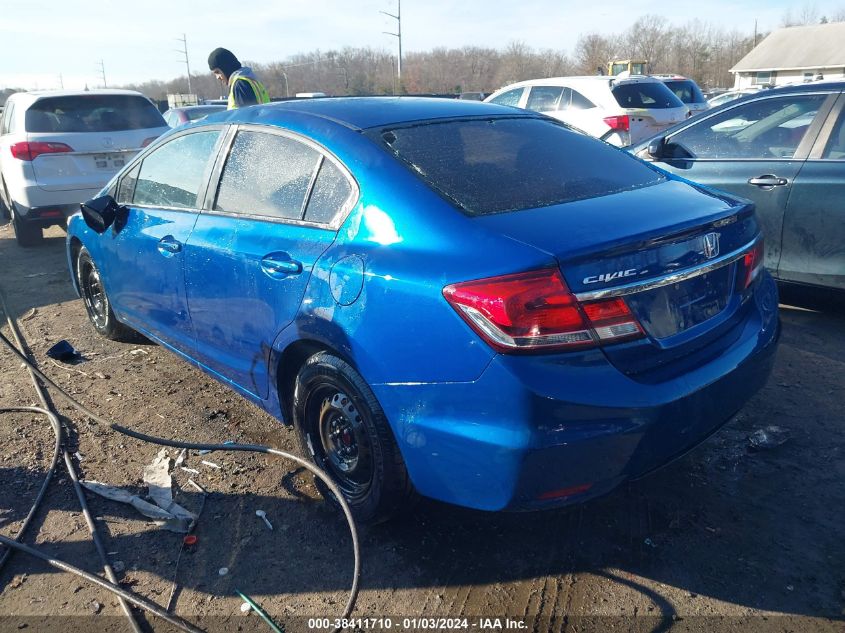 2013 HONDA CIVIC LX - 19XFB2F56DE264419