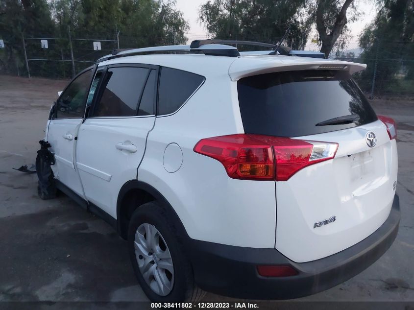 2013 TOYOTA RAV4 LE - JTMBFREV9D5007053