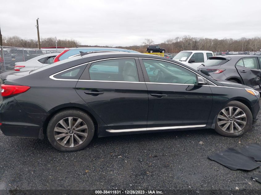 2016 HYUNDAI SONATA SPORT - 5NPE34AF6GH312912