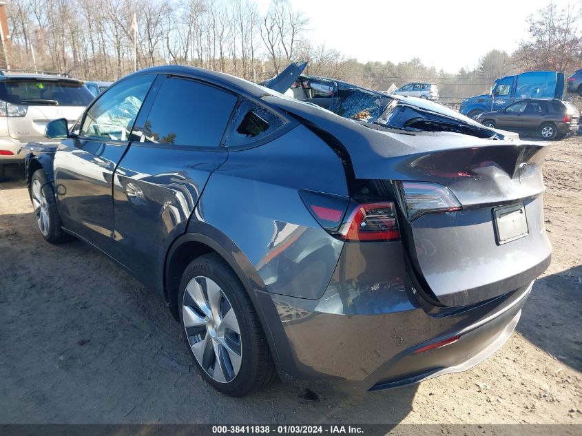 2022 TESLA MODEL Y LONG RANGE DUAL MOTOR ALL-WHEEL DRIVE - 7SAYGDEE4NA010341