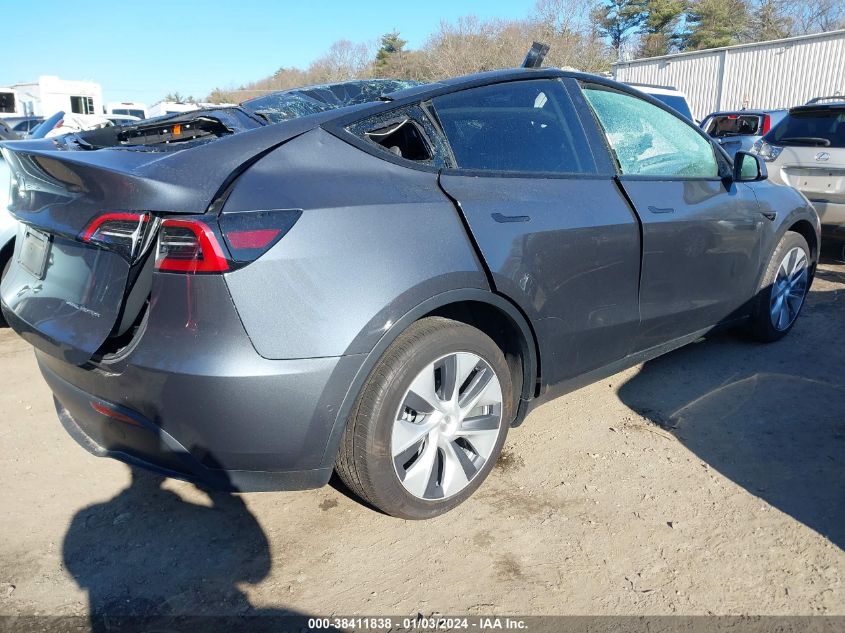2022 TESLA MODEL Y LONG RANGE DUAL MOTOR ALL-WHEEL DRIVE - 7SAYGDEE4NA010341