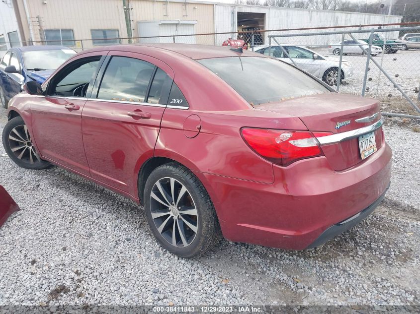 2013 CHRYSLER 200 TOURING - 1C3CCBBG9DN711364
