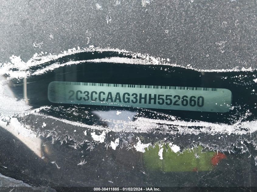 2017 CHRYSLER 300 LIMITED - 2C3CCAAG3HH552660