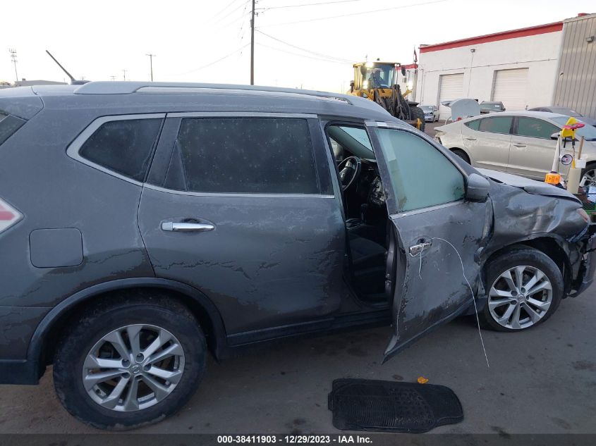 2016 NISSAN ROGUE S/SL/SV - KNMAT2MVXGP709145