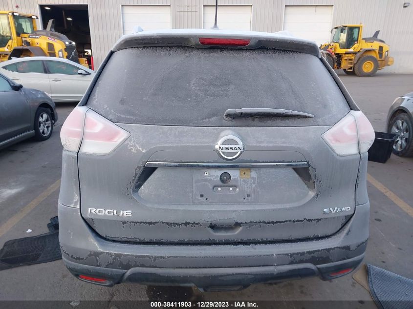2016 NISSAN ROGUE S/SL/SV - KNMAT2MVXGP709145