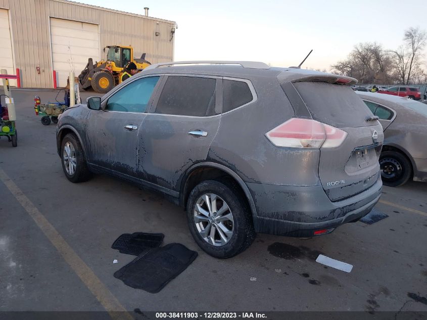 2016 NISSAN ROGUE S/SL/SV - KNMAT2MVXGP709145