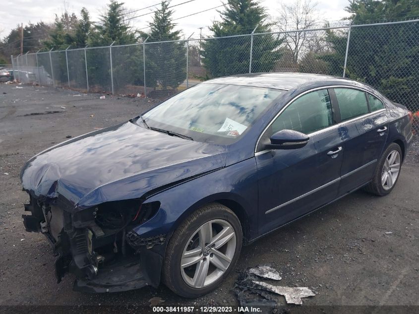 2016 VOLKSWAGEN CC SPORT/R-LINE - WVWBN7AN7GE516253
