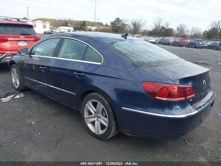 2016 VOLKSWAGEN CC SPORT/R-LINE - WVWBN7AN7GE516253