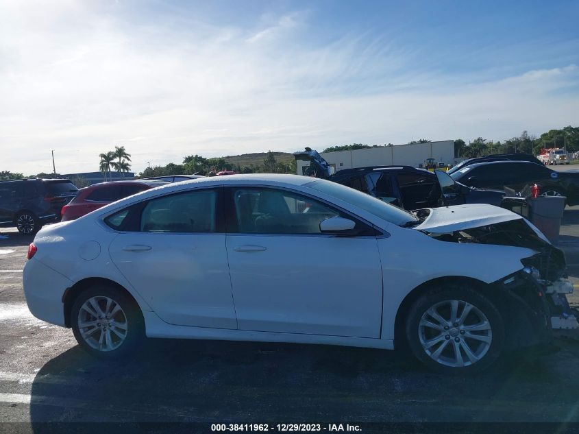 2015 CHRYSLER 200 LIMITED - 1C3CCCAB0FN608204
