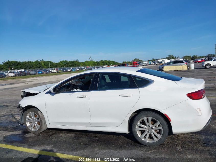 2015 CHRYSLER 200 LIMITED - 1C3CCCAB0FN608204