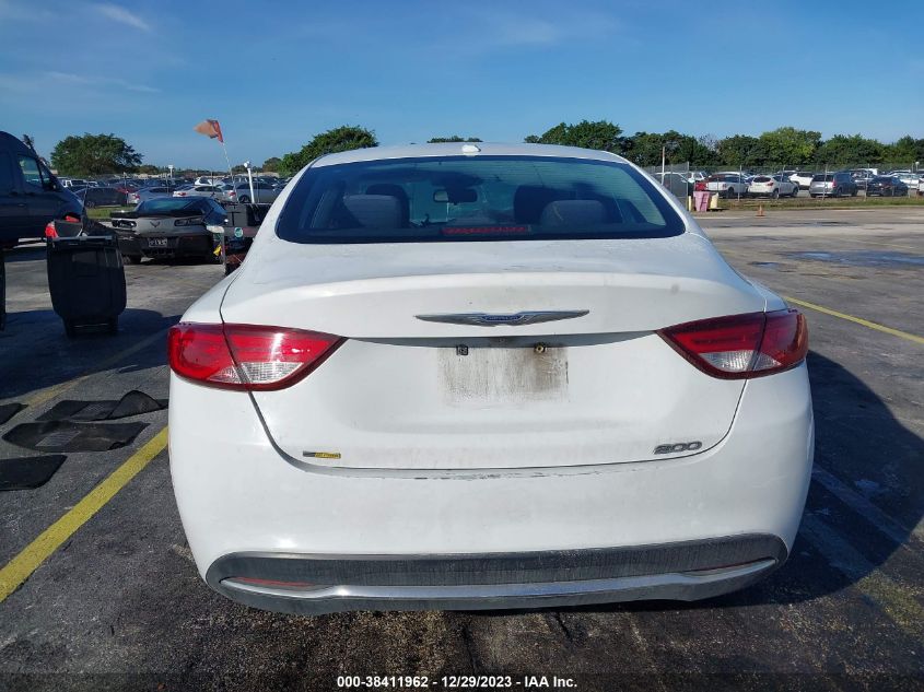 2015 CHRYSLER 200 LIMITED - 1C3CCCAB0FN608204