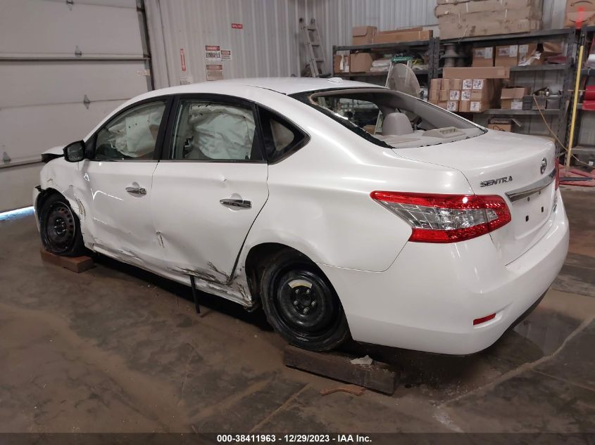 2013 NISSAN SENTRA S/SV/SR/SL - 3N1AB7AP2DL658580