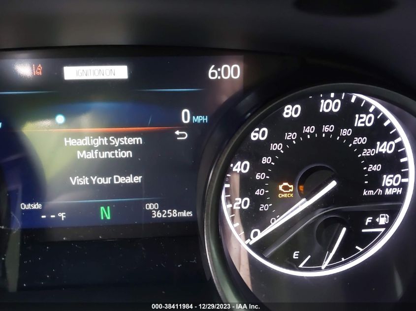 2022 TOYOTA CAMRY SE/SE NIGHT SHADE - 4T1T11BKXNU058689