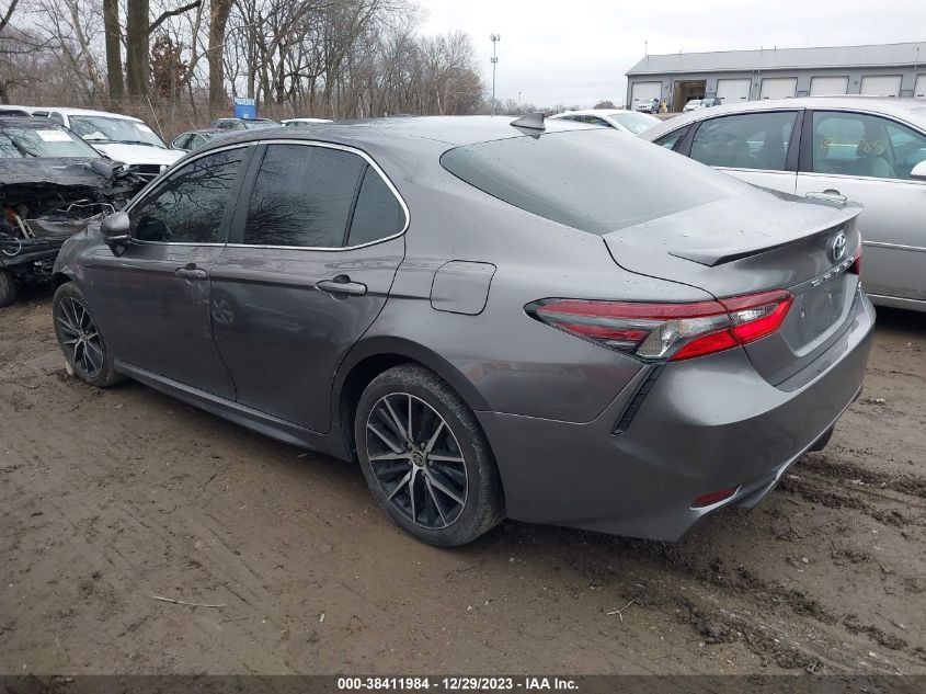 2022 TOYOTA CAMRY SE/SE NIGHT SHADE - 4T1T11BKXNU058689