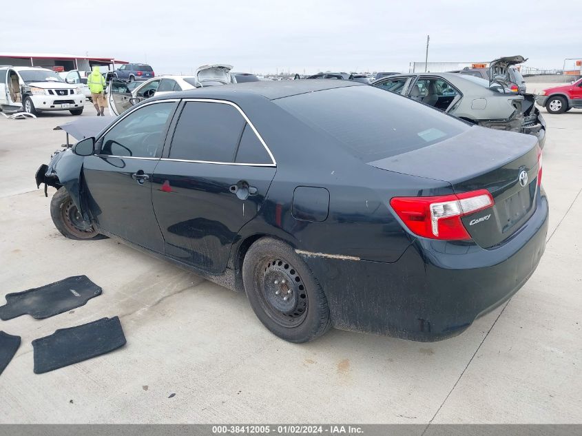 2013 TOYOTA CAMRY L/SE/LE/XLE - 4T4BF1FK2DR312679