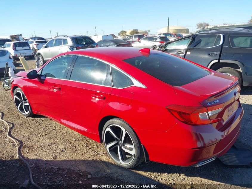 2018 HONDA ACCORD SPORT 2.0T - 1HGCV2F32JA043814