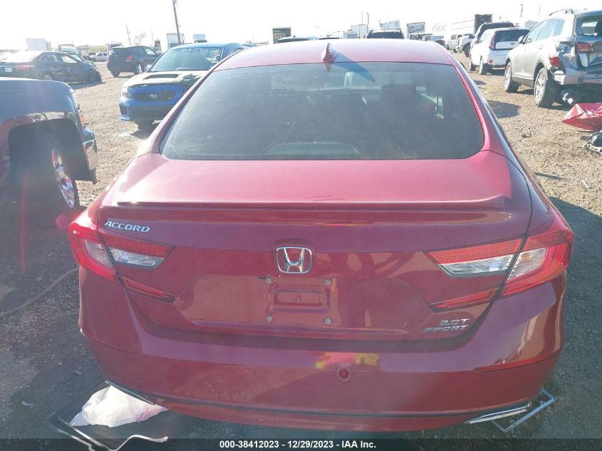 2018 HONDA ACCORD SPORT 2.0T - 1HGCV2F32JA043814