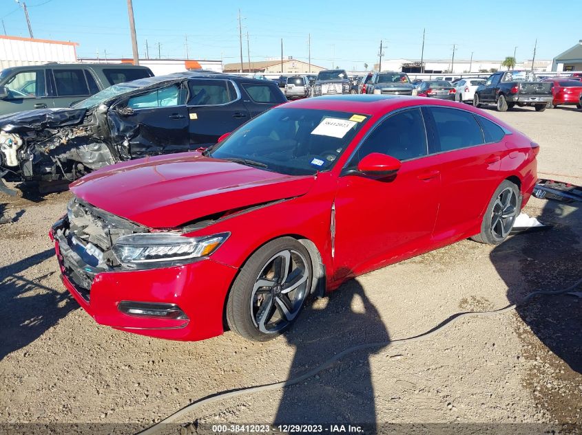 2018 HONDA ACCORD SPORT 2.0T - 1HGCV2F32JA043814