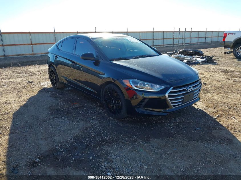 Lot #2539240258 2018 HYUNDAI ELANTRA SEL salvage car