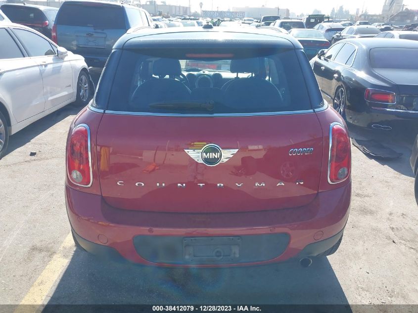 2014 MINI COUNTRYMAN COOPER WMWZB3C55EWR42010