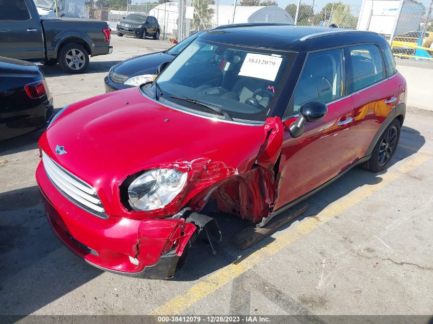 2014 MINI COUNTRYMAN COOPER WMWZB3C55EWR42010