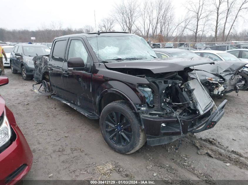 2019 FORD F-150 LARIAT - 1FTEW1E42KFB80068