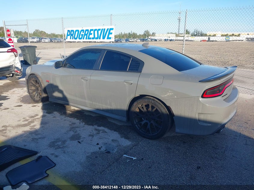 2019 DODGE CHARGER VIN: 2C3CDXGJ4KH619230