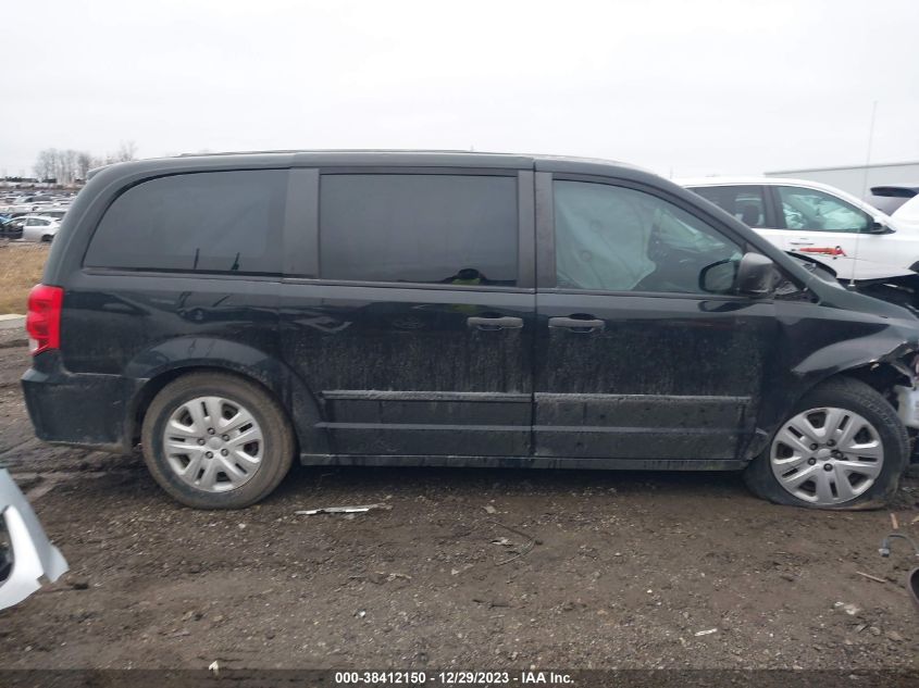 2015 DODGE GRAND CARAVAN SE - 2C4RDGBG7FR542404