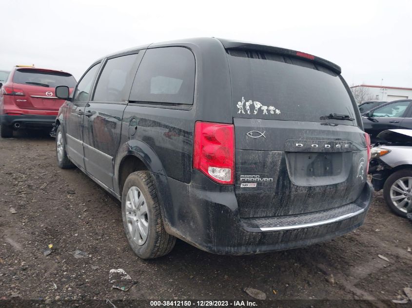 2015 DODGE GRAND CARAVAN SE - 2C4RDGBG7FR542404
