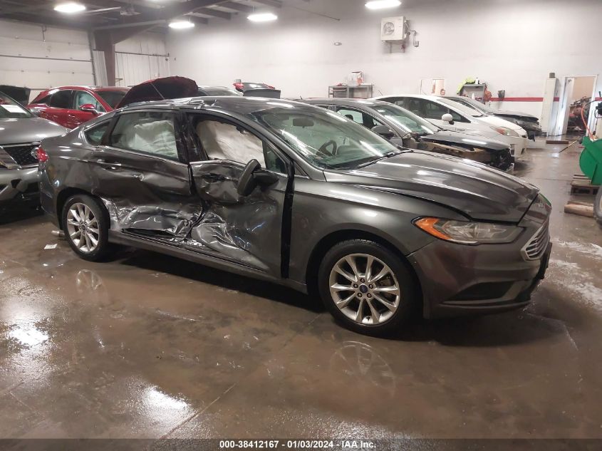 2017 FORD FUSION SE - 3FA6P0H75HR329060