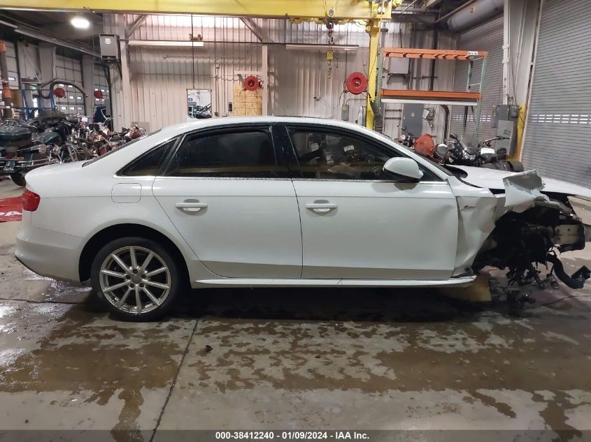 2014 AUDI A4 2.0T PREMIUM - WAUFFAFL3EN010285