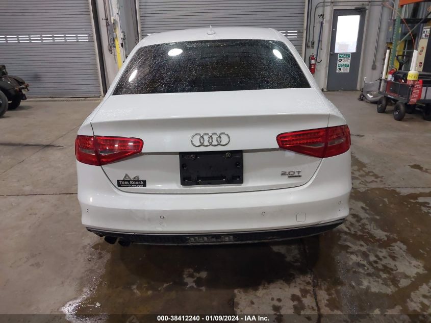 2014 AUDI A4 2.0T PREMIUM - WAUFFAFL3EN010285