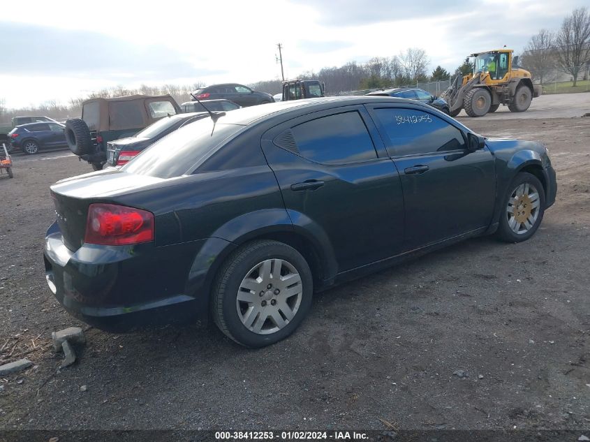 1B3BD4FB8BN566122 | 2011 DODGE AVENGER