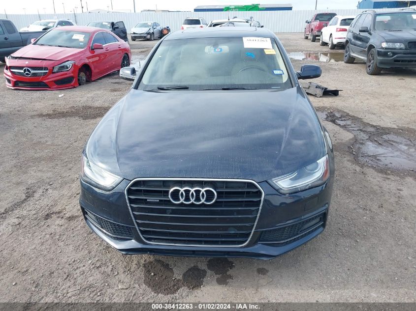 2016 AUDI A4 PREMIUM PLUS S-LINE - WAUFFAFL8GN002685