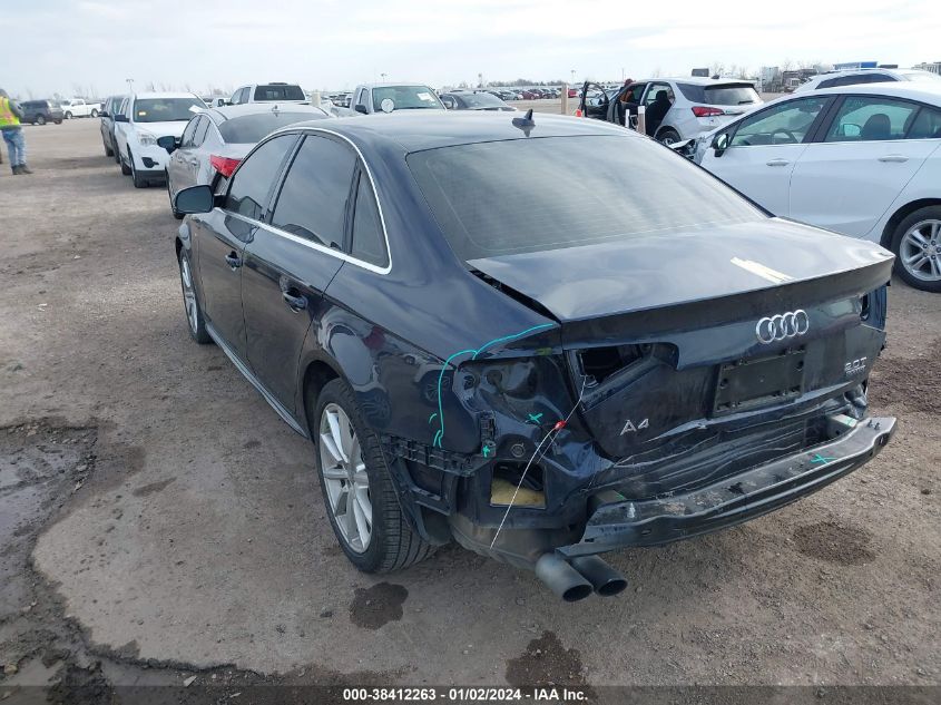 2016 AUDI A4 PREMIUM PLUS S-LINE - WAUFFAFL8GN002685