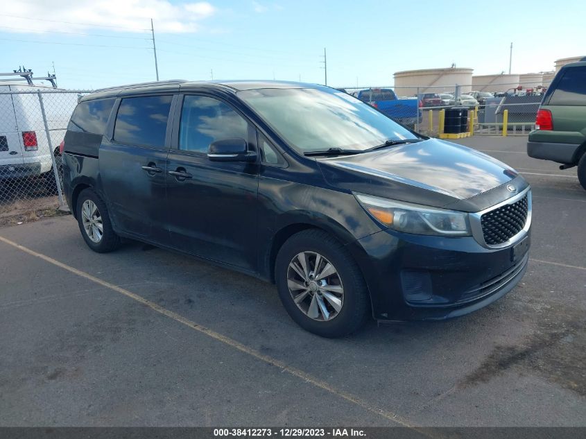 2015 KIA SEDONA LX - KNDMB5C14F6027981