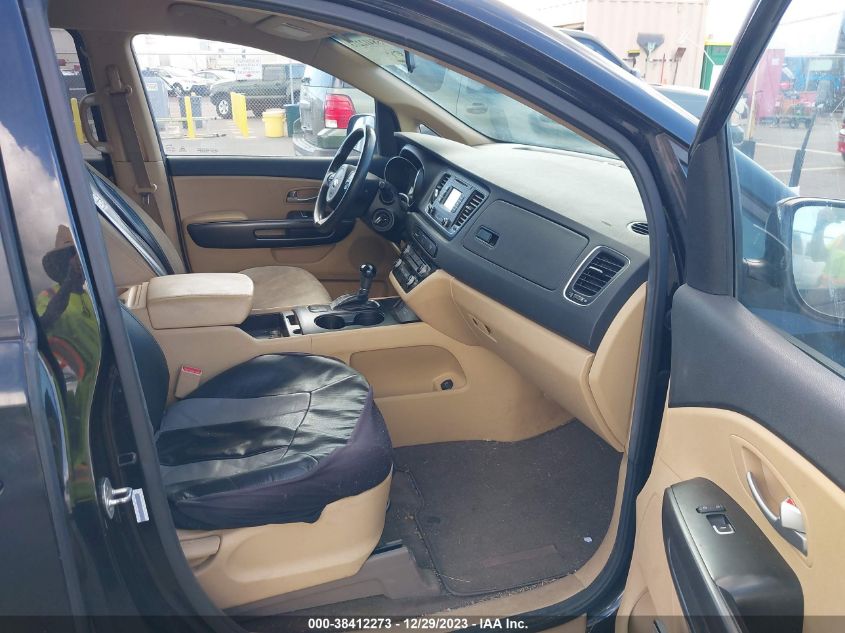 2015 KIA SEDONA LX - KNDMB5C14F6027981